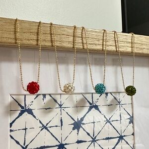 4pk Short Necklaces